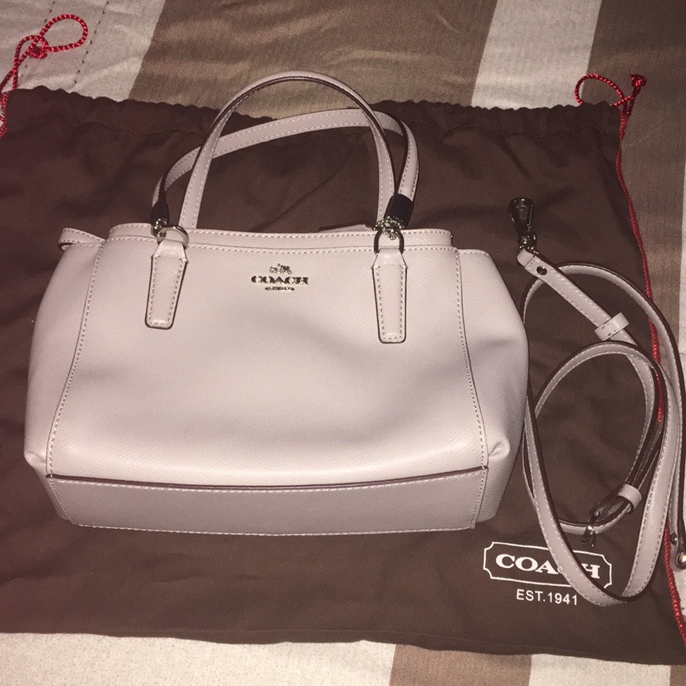 Mini Christie Coach purse with strap
